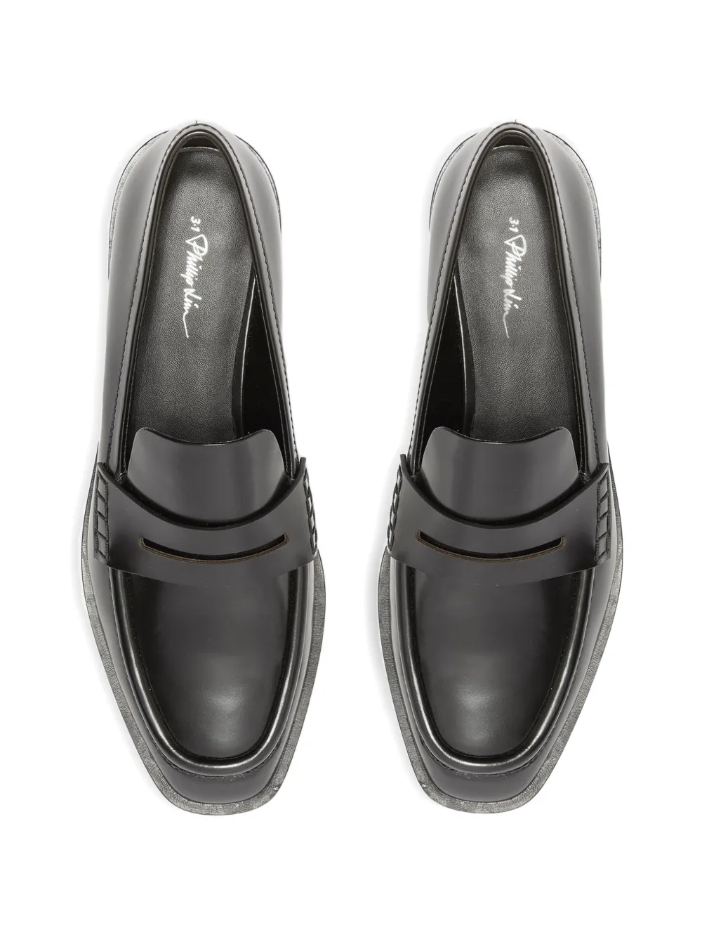3.1 Phillip Lim Alexa penny loafers Zwart