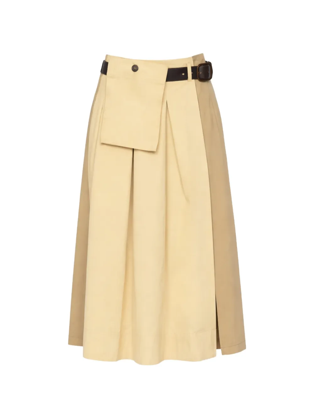 Sea Andrea pleated belted skirt - Toni neutri
