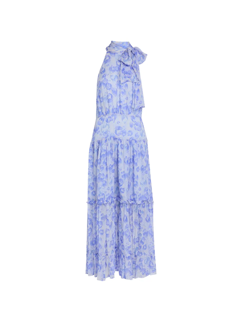 Rixo bow floral dress - Blu