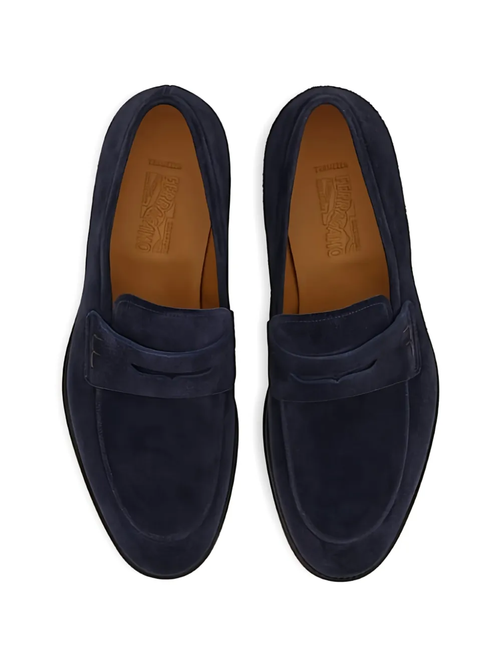 Ferragamo Penny loafers Blauw
