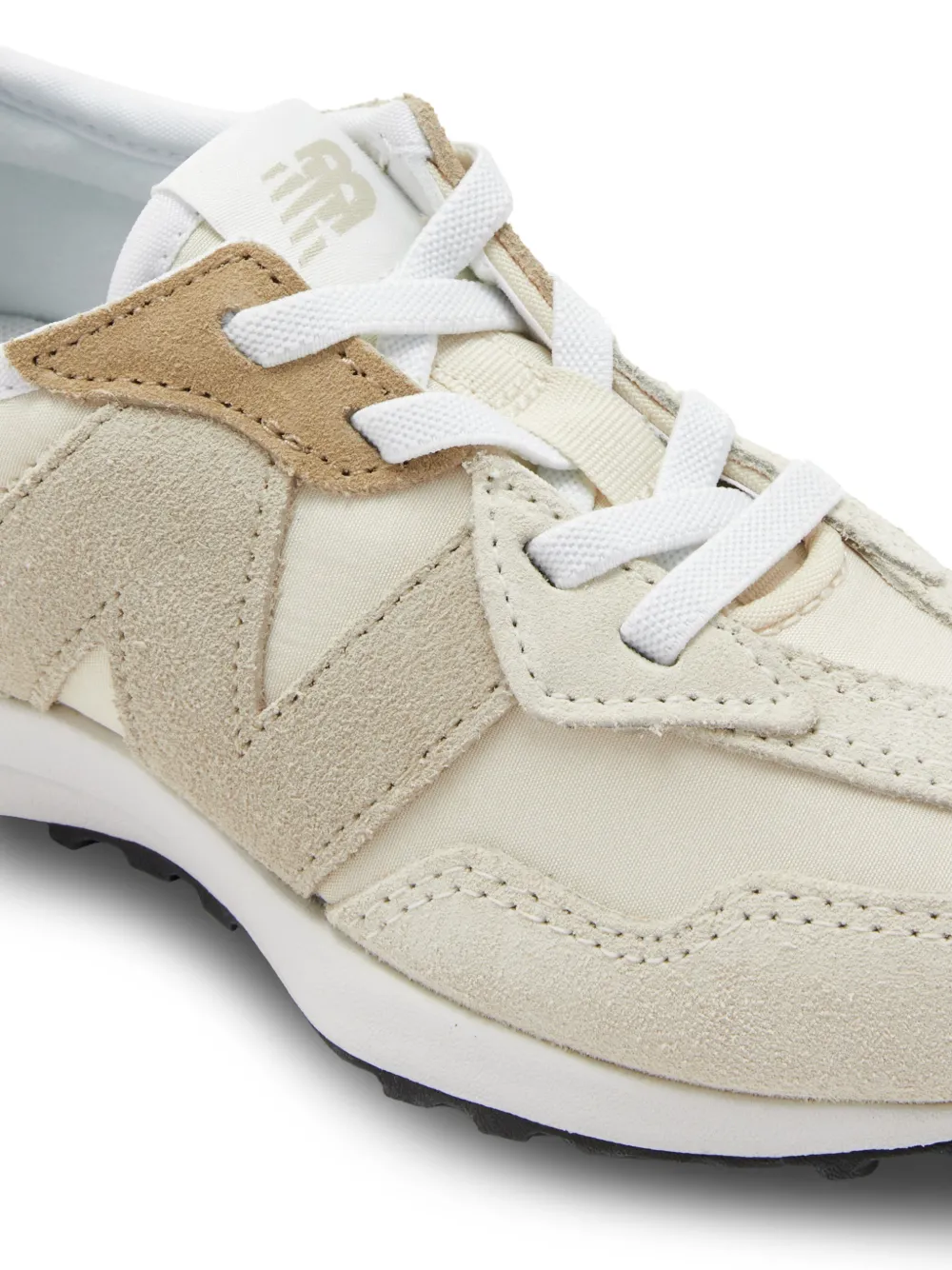 New Balance Kids 327 sneakers met suède logo Beige