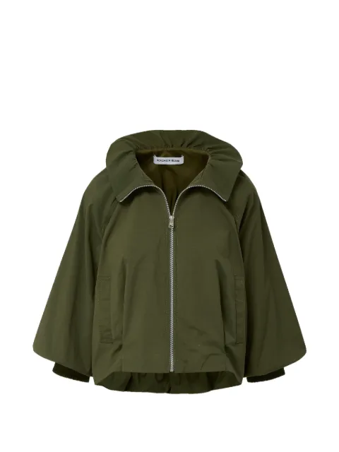 Veronica Beard Circe zipped hooded jacket