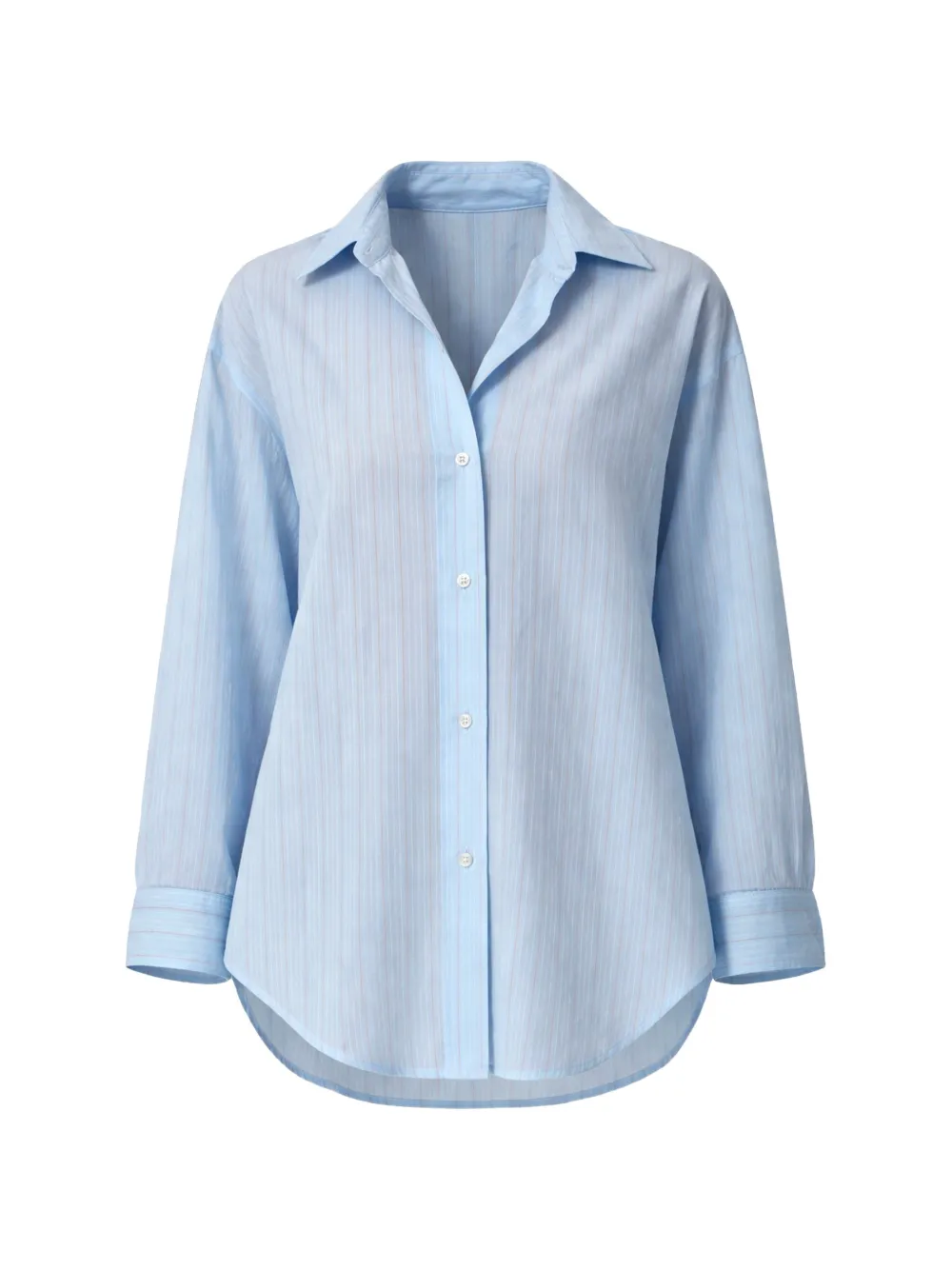 AGOLDE Sona stripes shirt - Blu