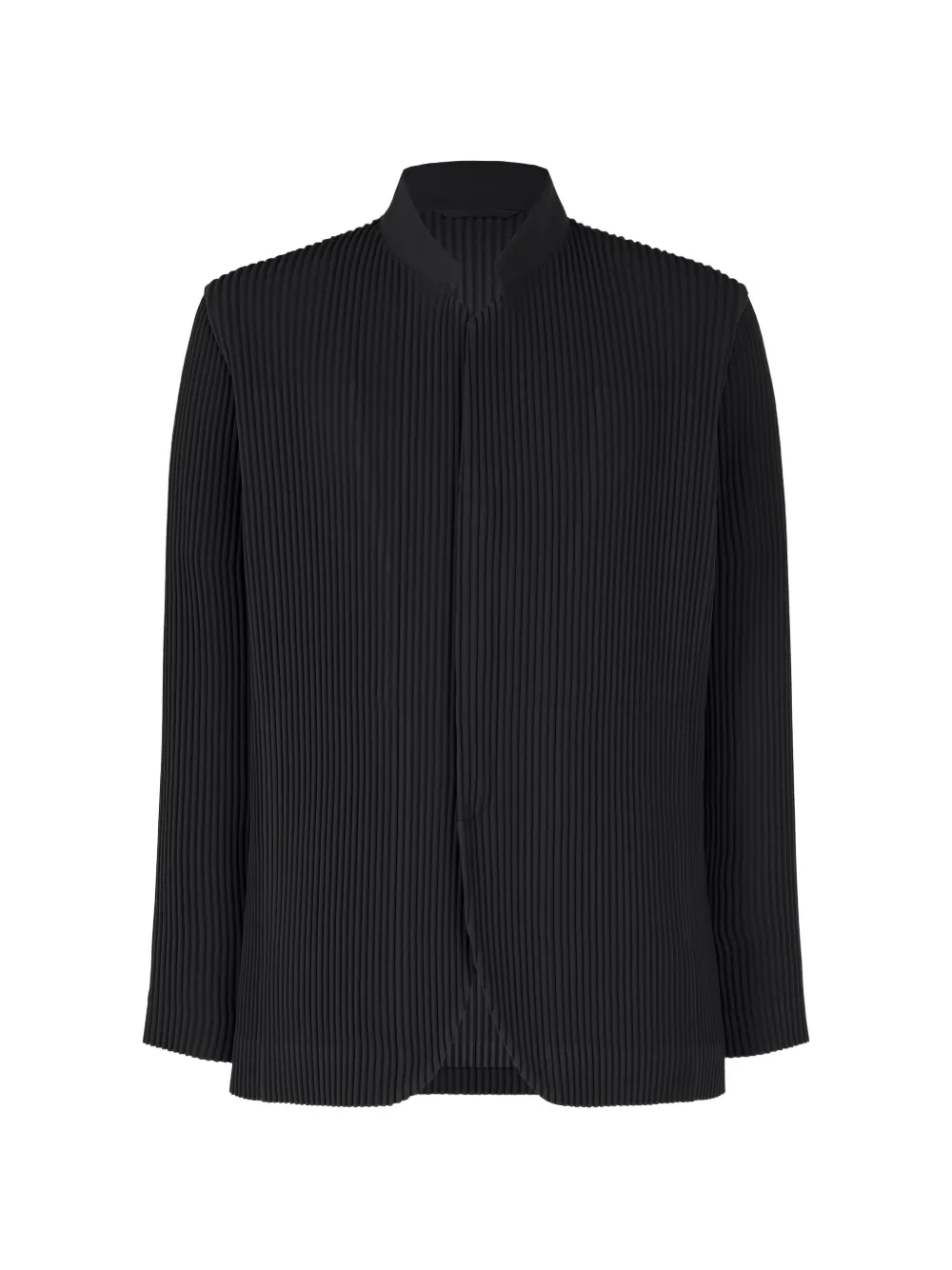 Homme Plissé Issey Miyake pleated jacket - Nero