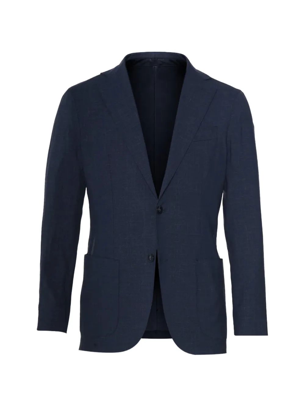 SARTORIO NAPOLI Marled silk jacket - Blu