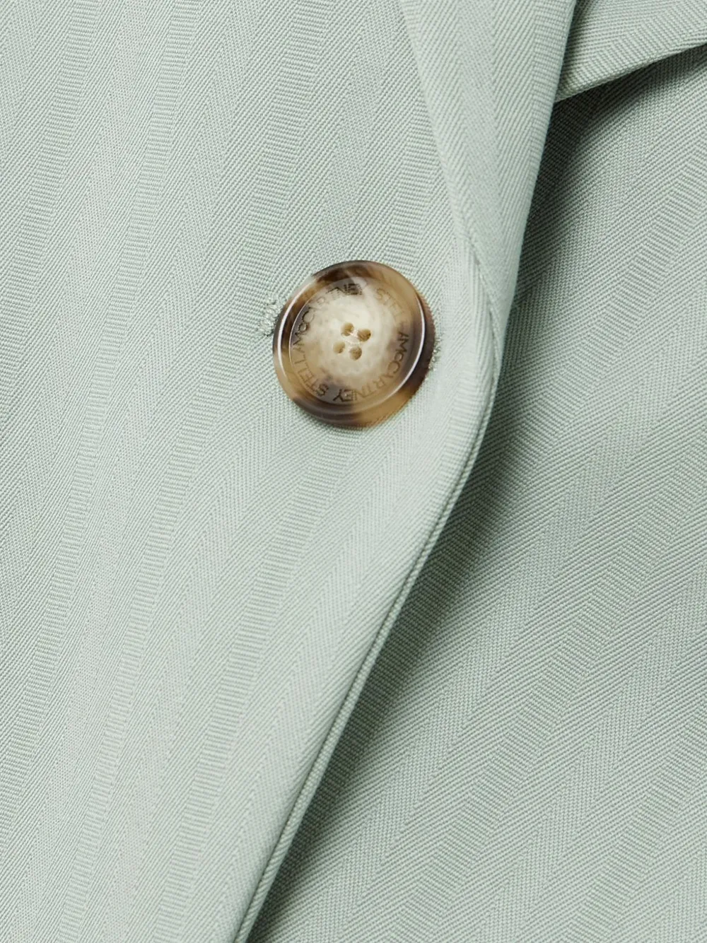 Stella McCartney Gestreept jack Groen