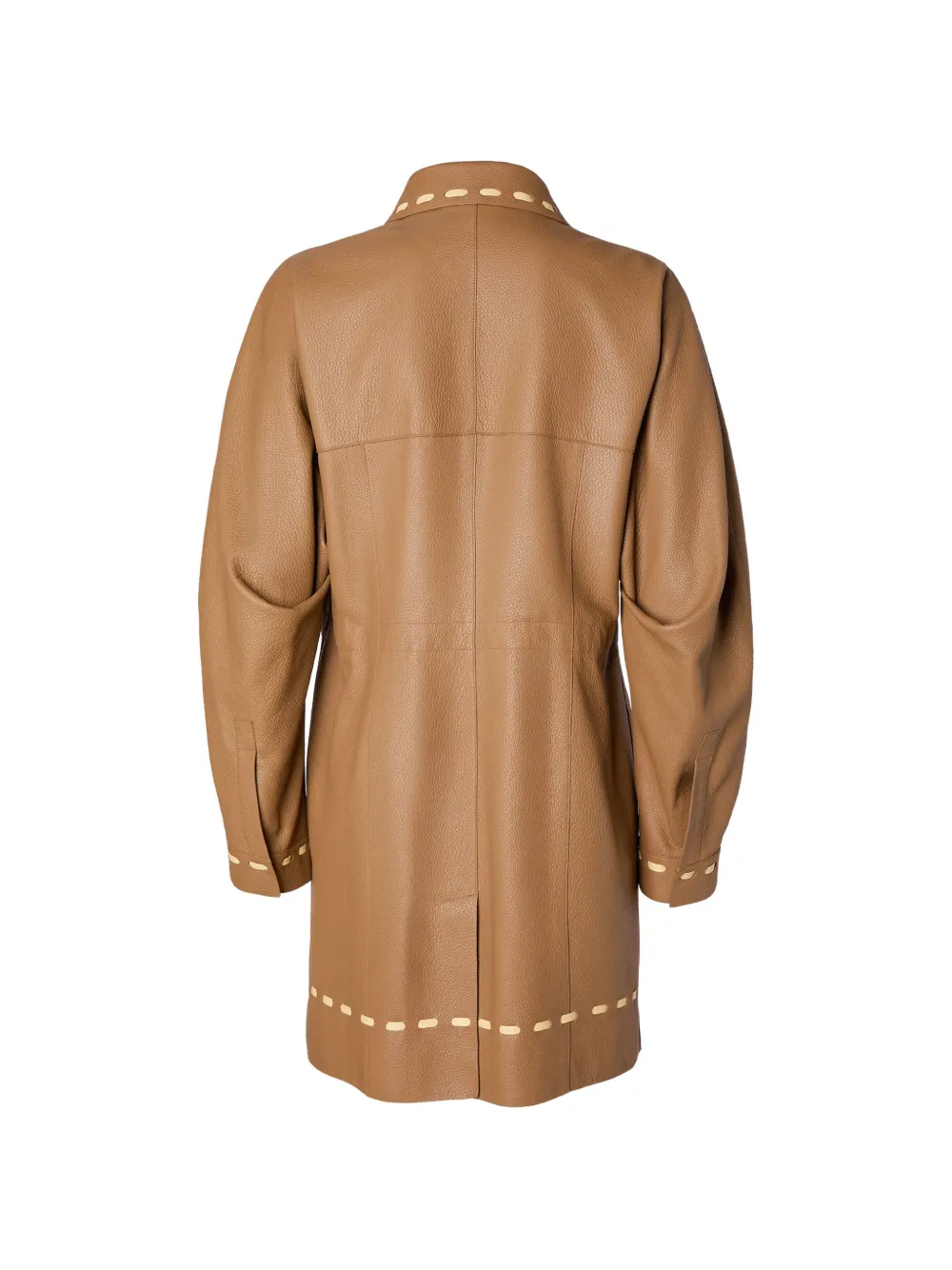 FENDI Jas met stikseldetail Bruin