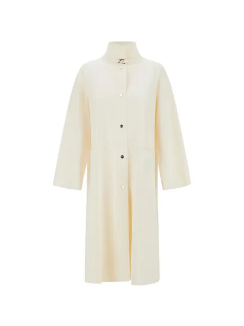 Herno high-neck button coat