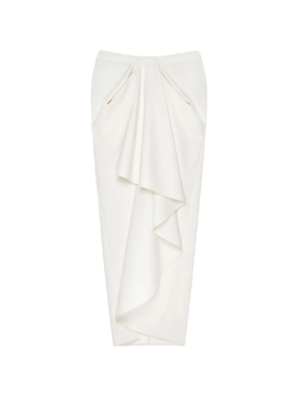 Givenchy draped maxi skirt - Bianco
