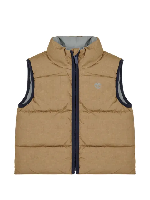 Timberland Kids reversible padded gilet
