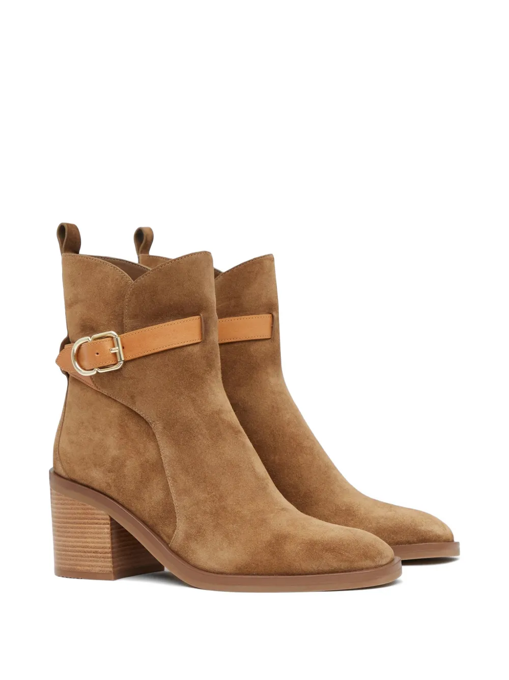 3.1 Phillip Lim Alexa enkellaarzen met bandje Bruin