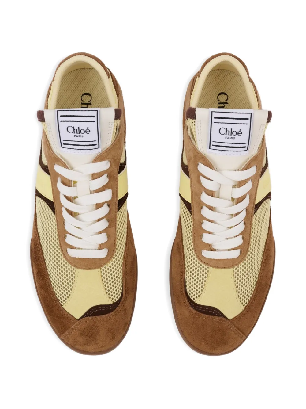 Chloé panelled sneakers Bruin