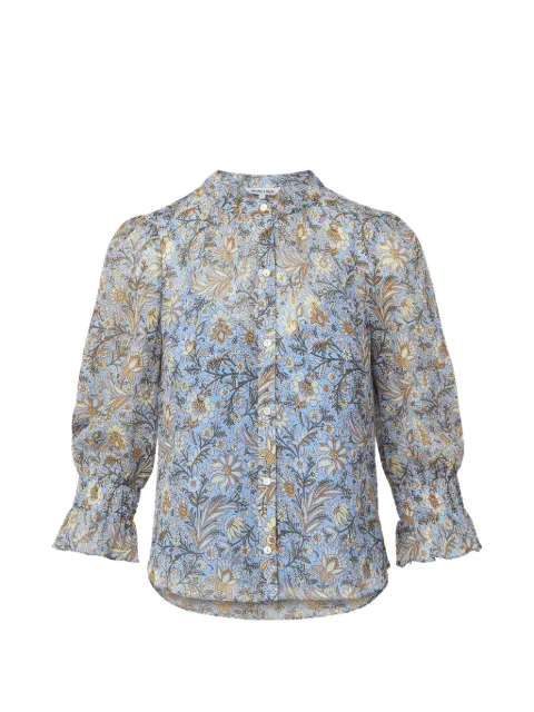 Veronica Beard Ashlynn floral print blouse