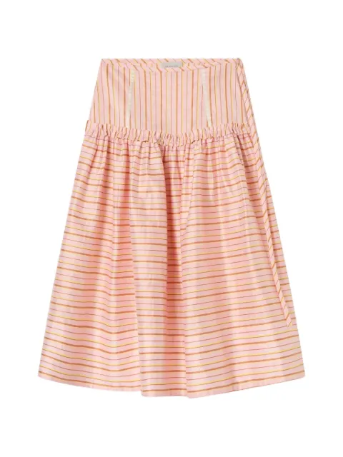 Lee Mathews striped skirt