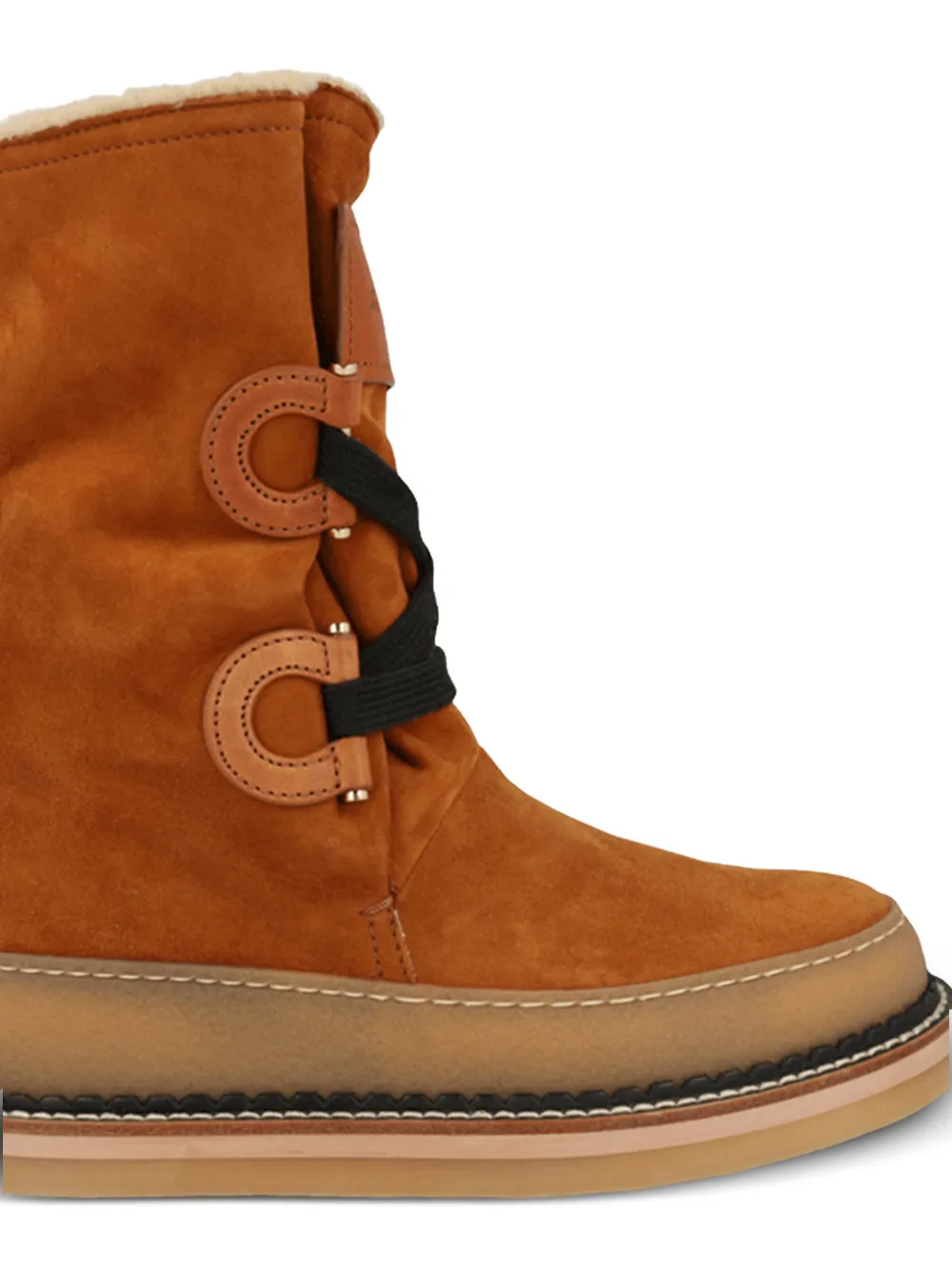 Ferragamo Loop laarzen Bruin