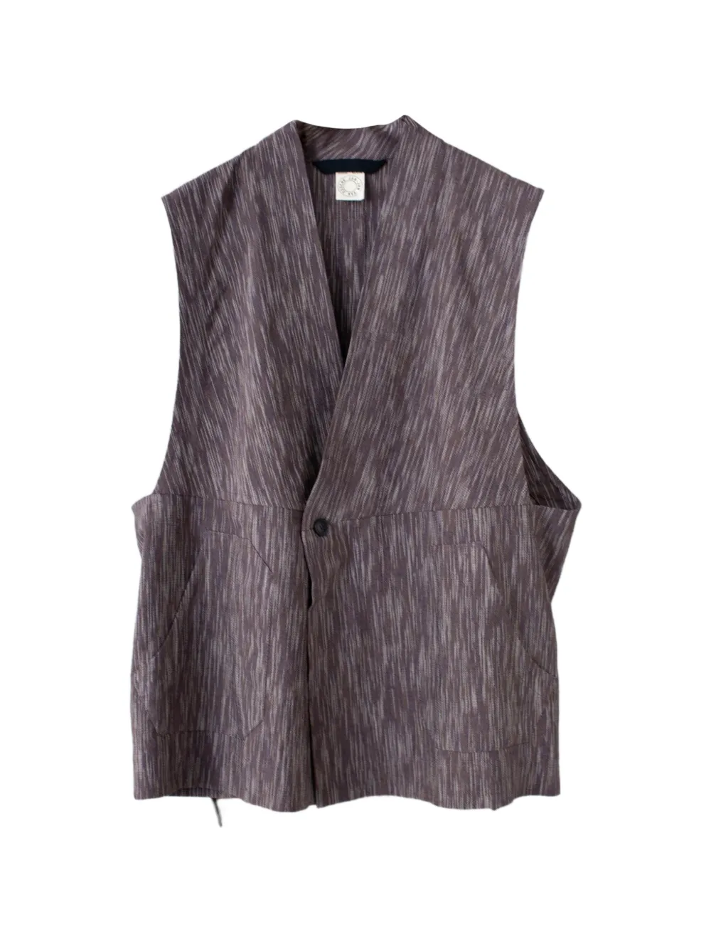 Jan Jan Van Essche pocket button vest - Marrone