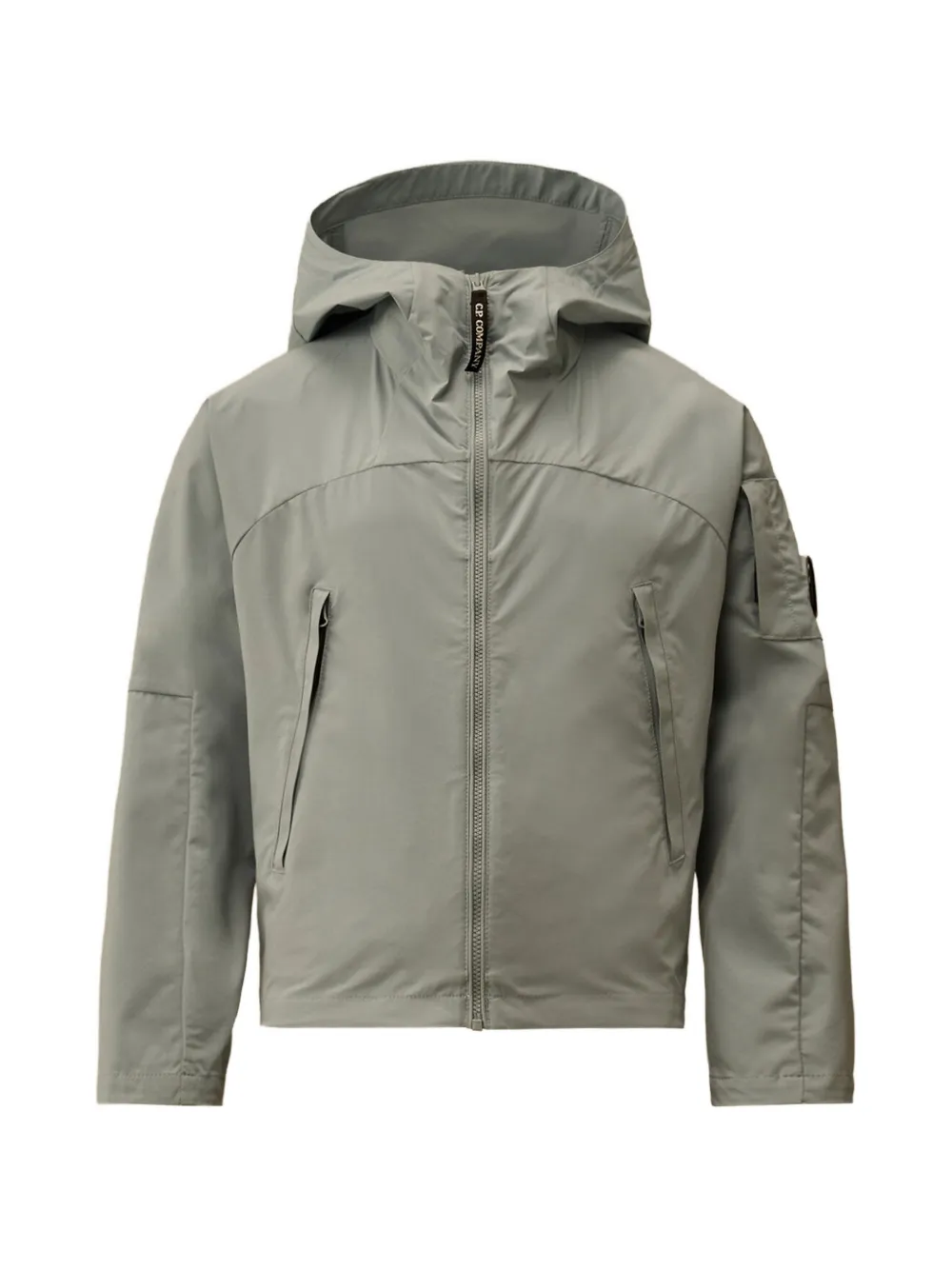 C.P. Company Kids U16 Pro-Tek lens-detail hooded jacket - Grey
