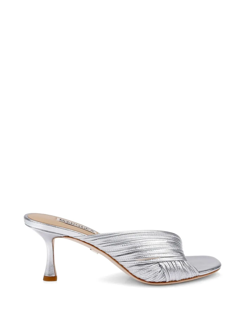 Badgley Mischka Winta geknoopte sandalen Zilver