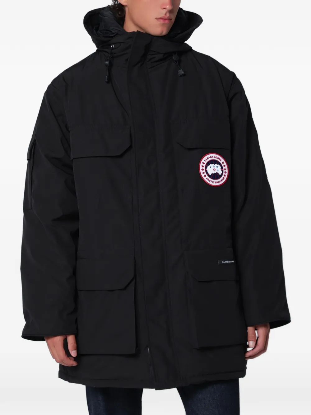 Canada Goose Expedition parka Zwart