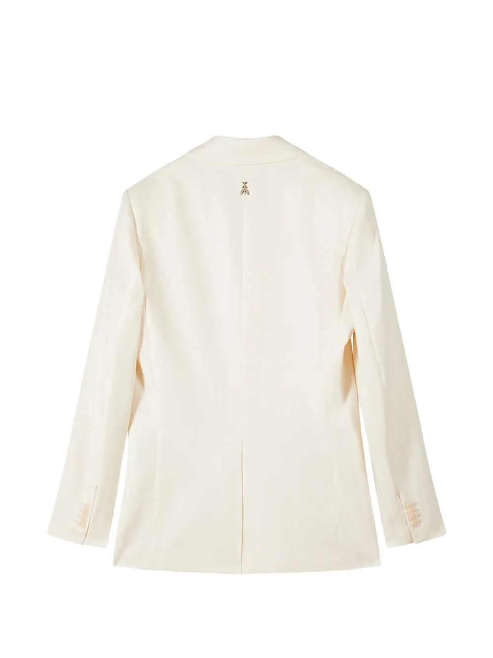 Patrizia Pepe Blazer met dubbele rij knopen Wit