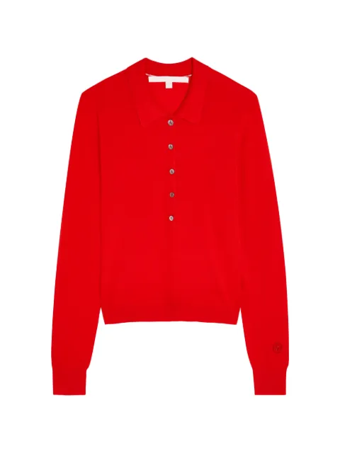 Rado buttoned collar top
