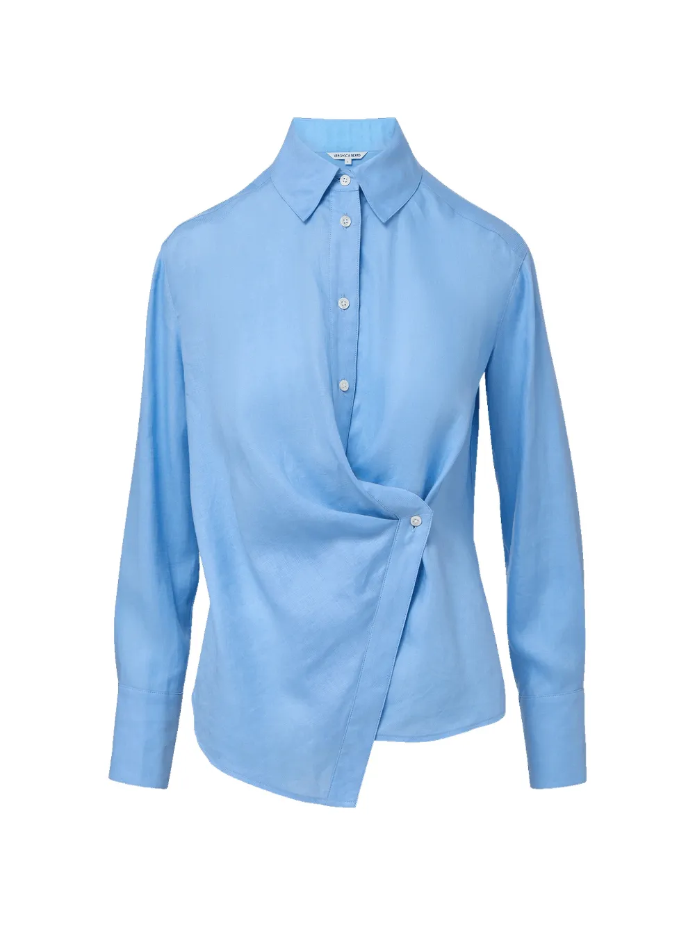 Veronica Beard Perezzi draped shirt - Blu