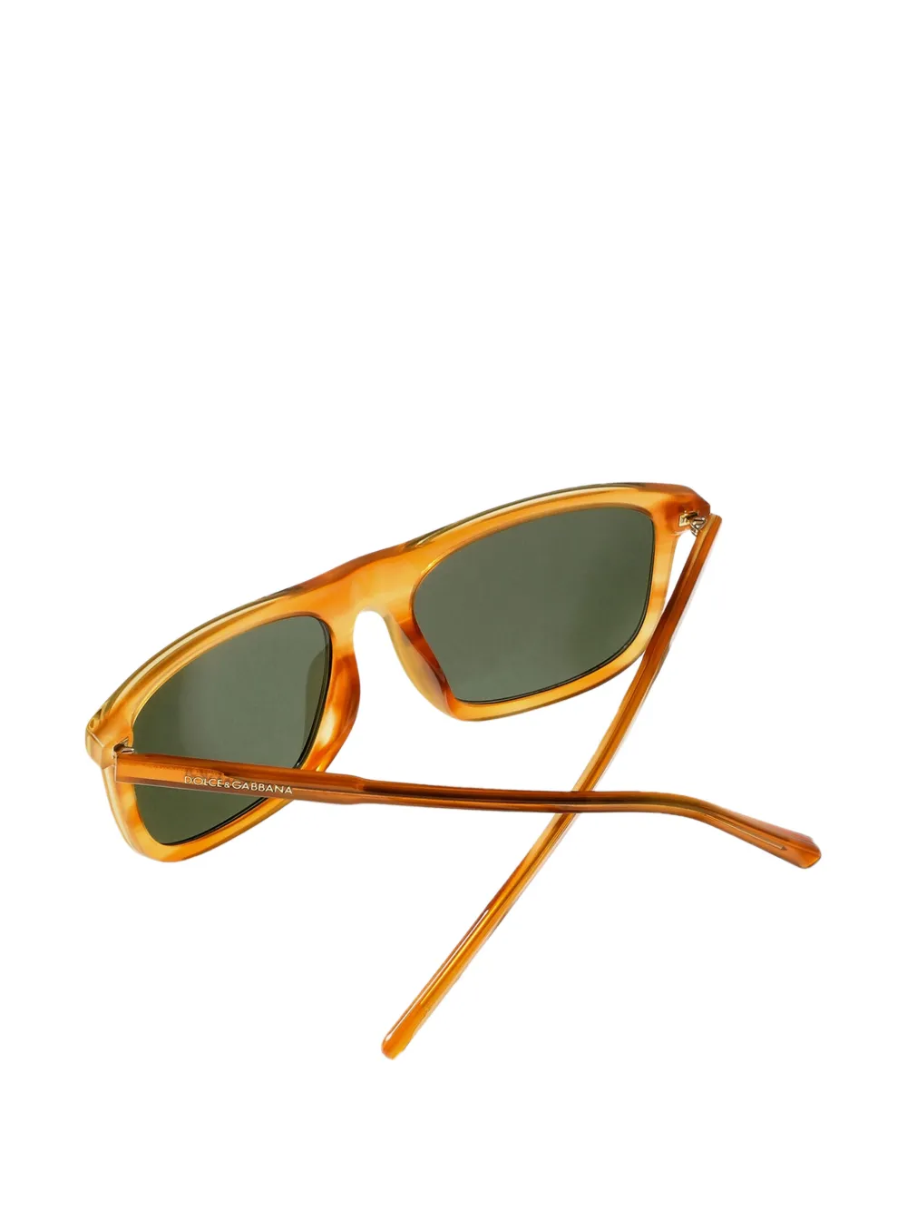 Dolce & Gabbana Eyewear Everyday zonnebril met vierkant montuur Oranje