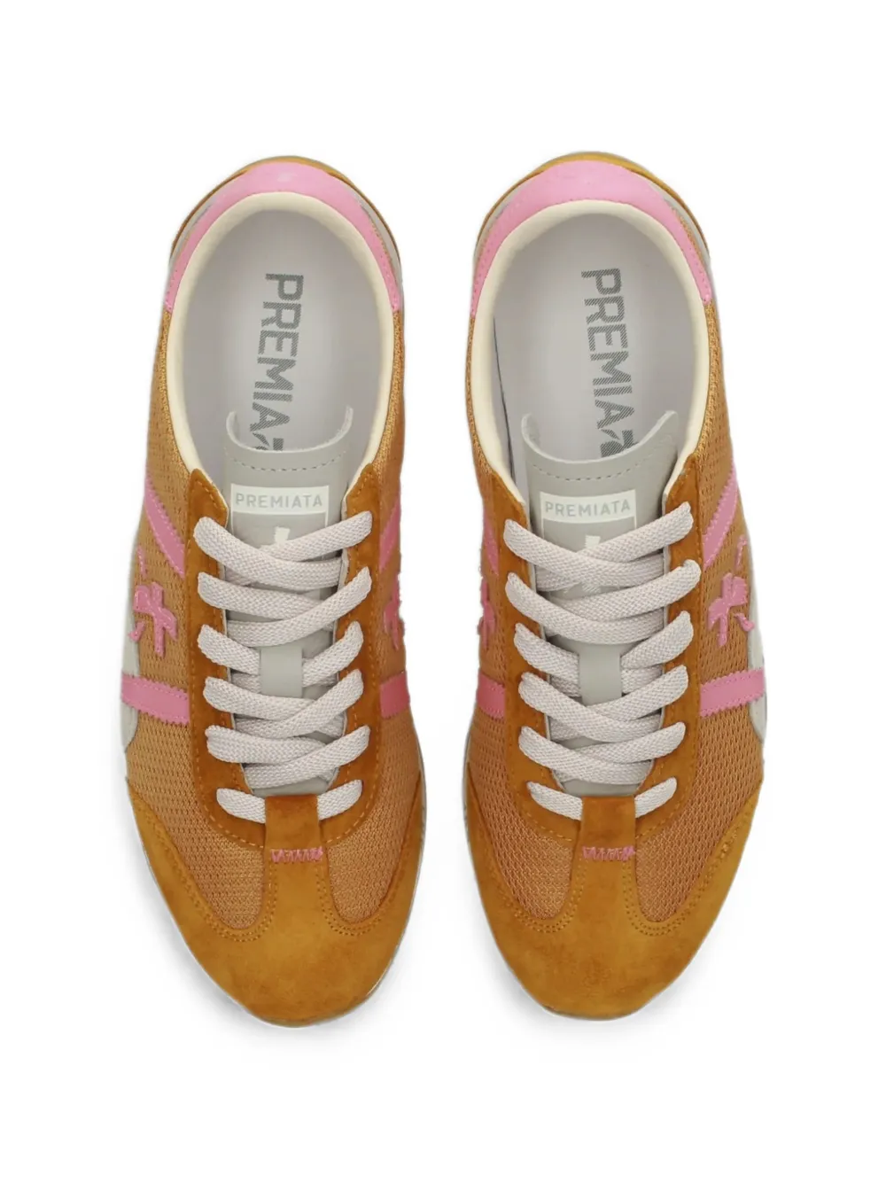 Premiata Jackyxd logo-patch sneakers Bruin