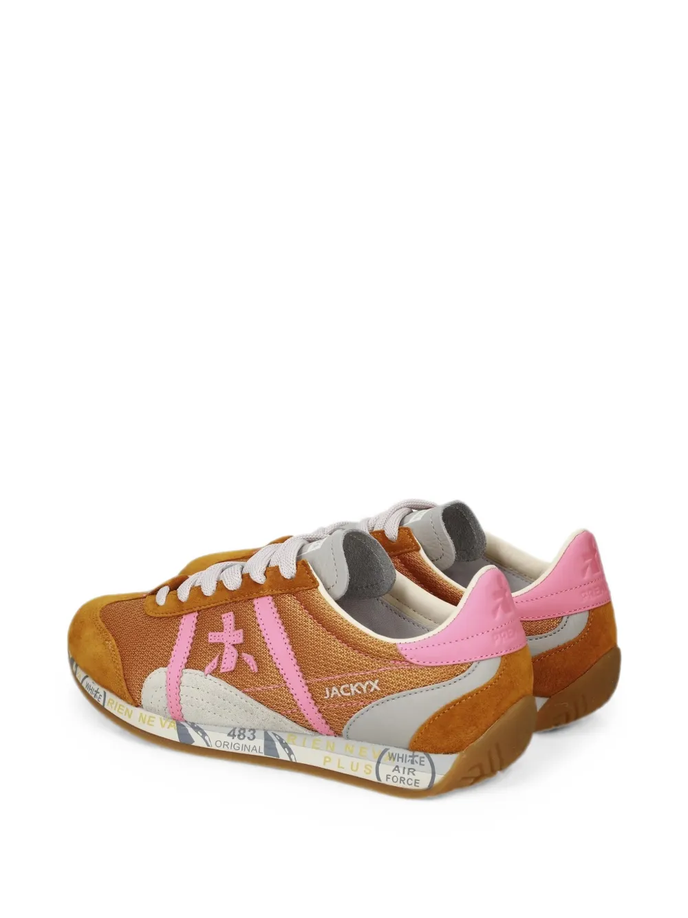Premiata Jackyxd logo-patch sneakers Bruin
