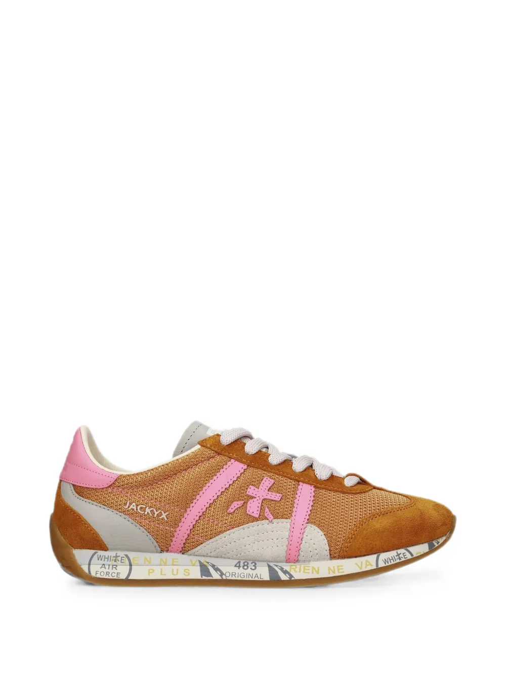 Premiata Jackyxd logo-patch sneakers Bruin
