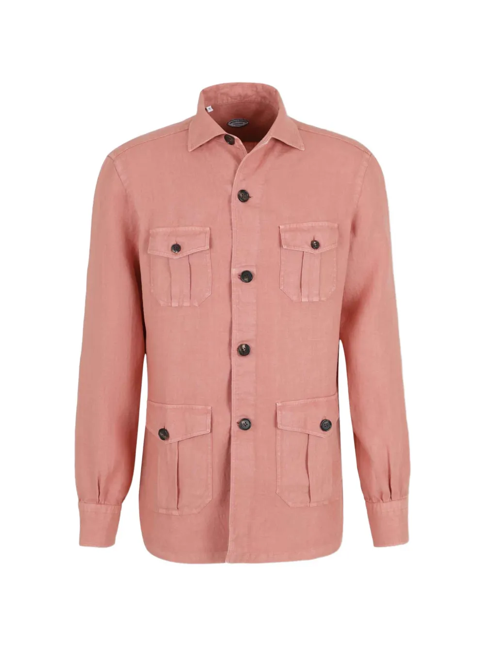 Vincenzo Di Ruggiero four-pocket shirt jacket - Rosa
