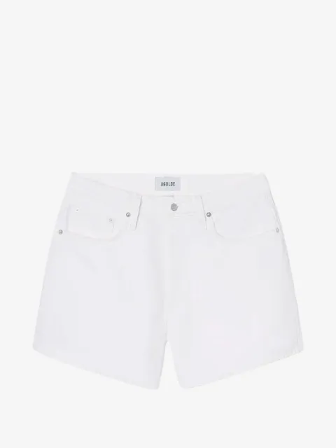 AGOLDE five-pocket denim shorts