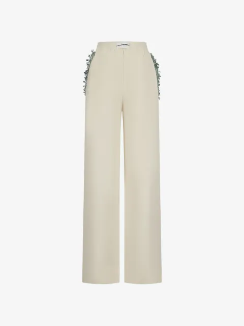 DES PHEMMES sequin-embellished trousers