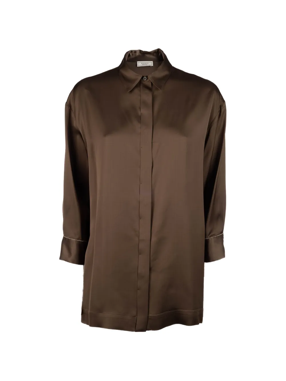 Peserico long-sleeve shirt - Marrone