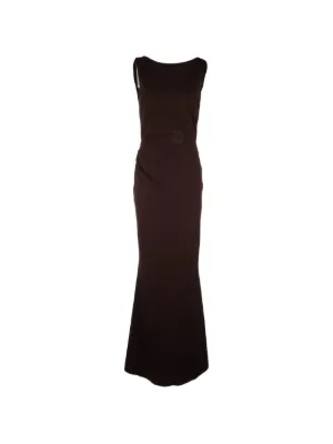sachin and babi light blue dress Sophia Maxi Dress Petite (Fuchsia Florals)
