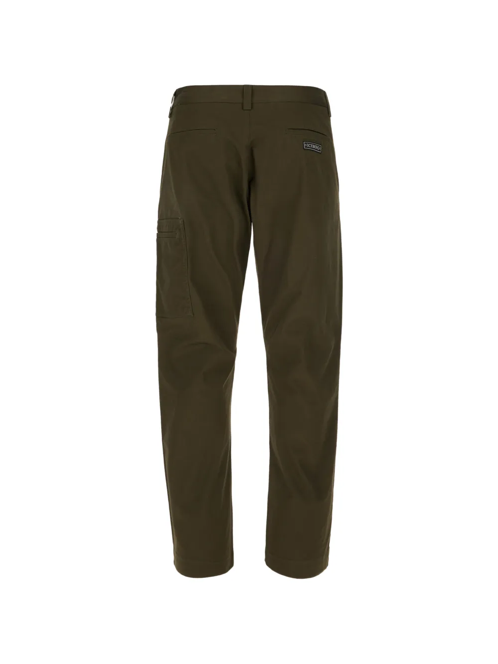 Iceberg logo-patch trousers | Regular-Fit & Straight Leg Pants