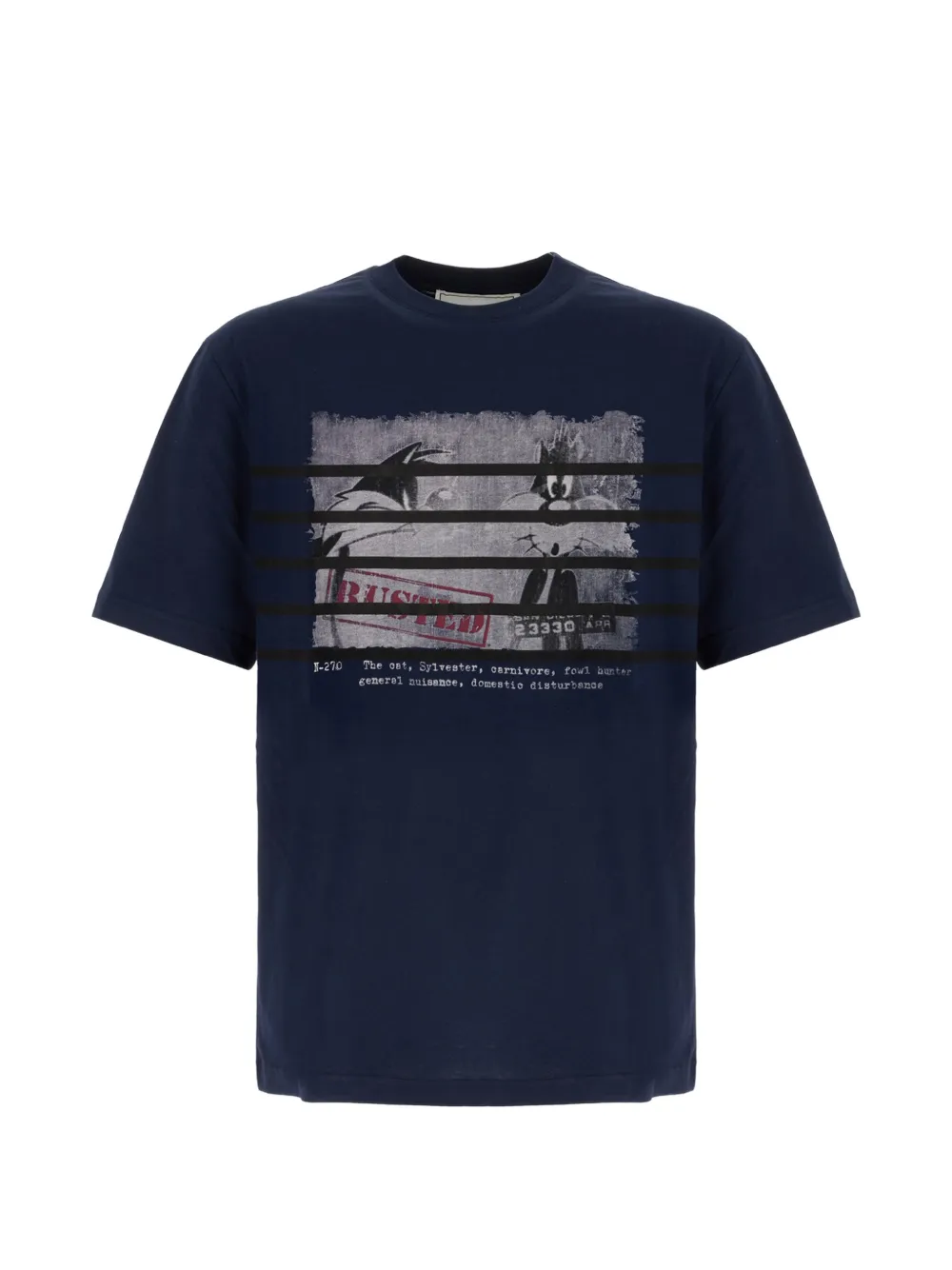 Iceberg 프린트 티셔츠 | 블루