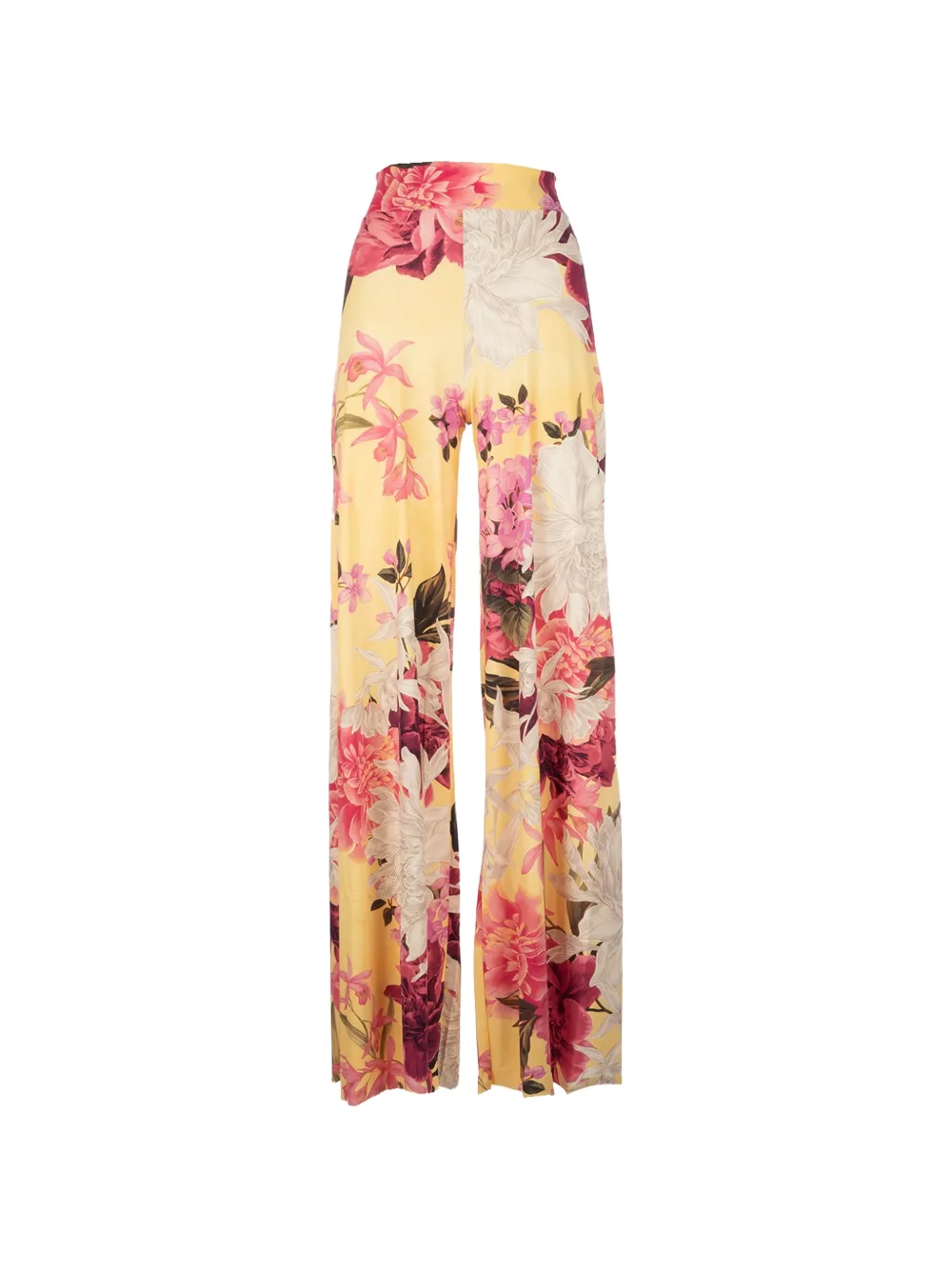 CHIARA BONI La Petite Robe floral-print trousers - Giallo