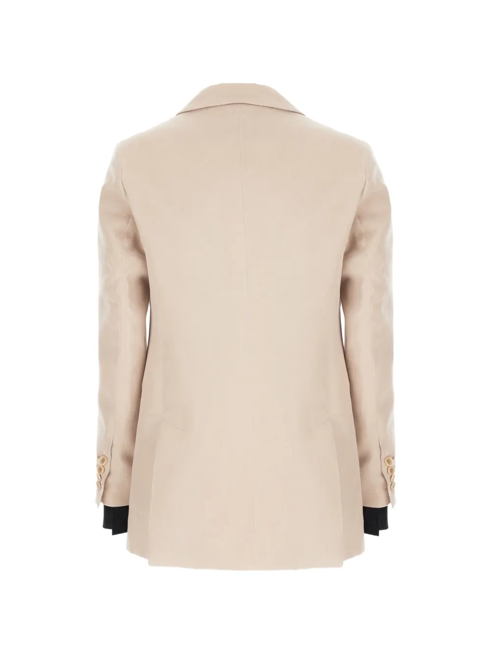 Max Mara Blazer met dubbele rij knopen Beige