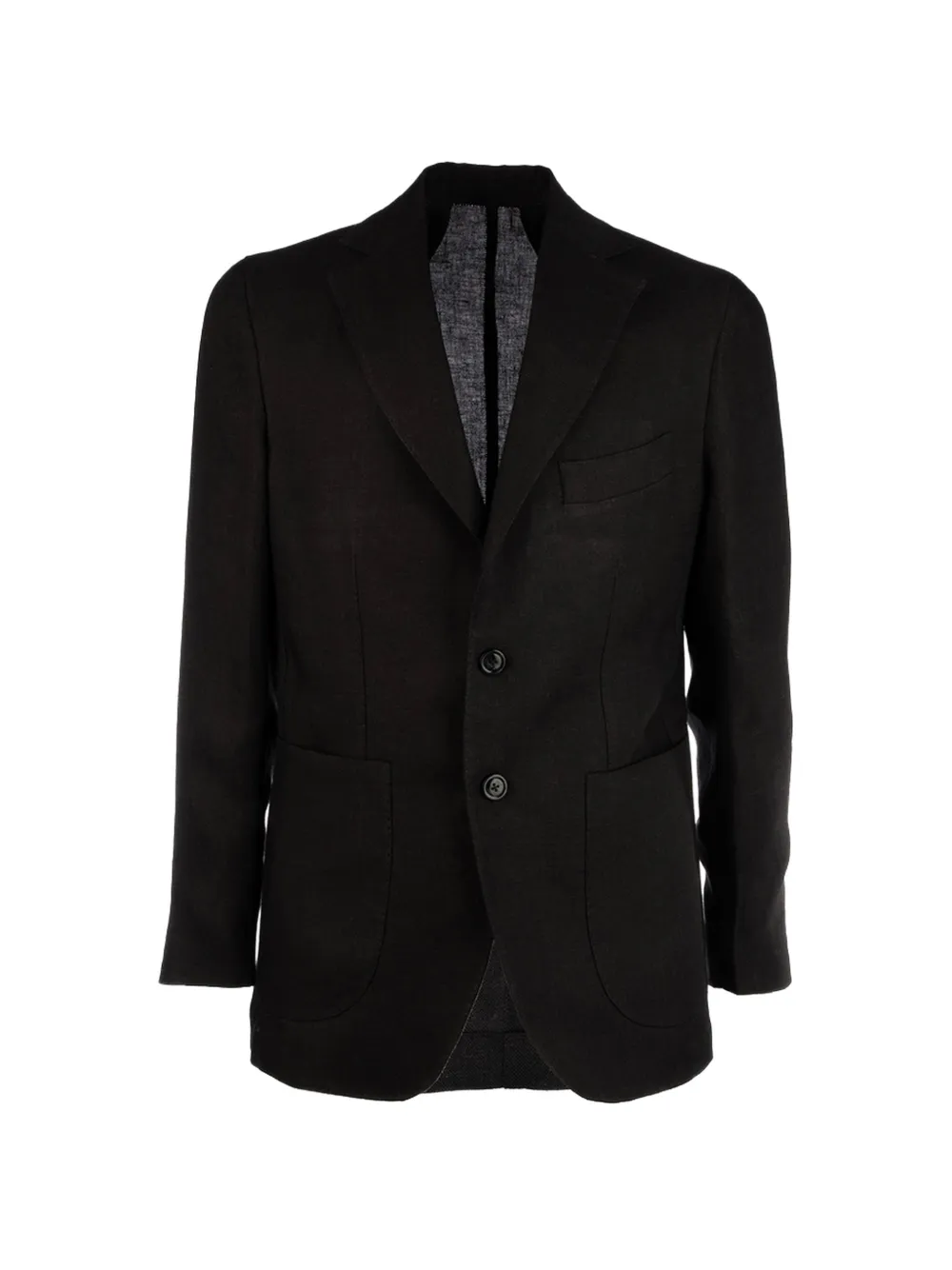 COLAMARINO buttoned blazer - Nero
