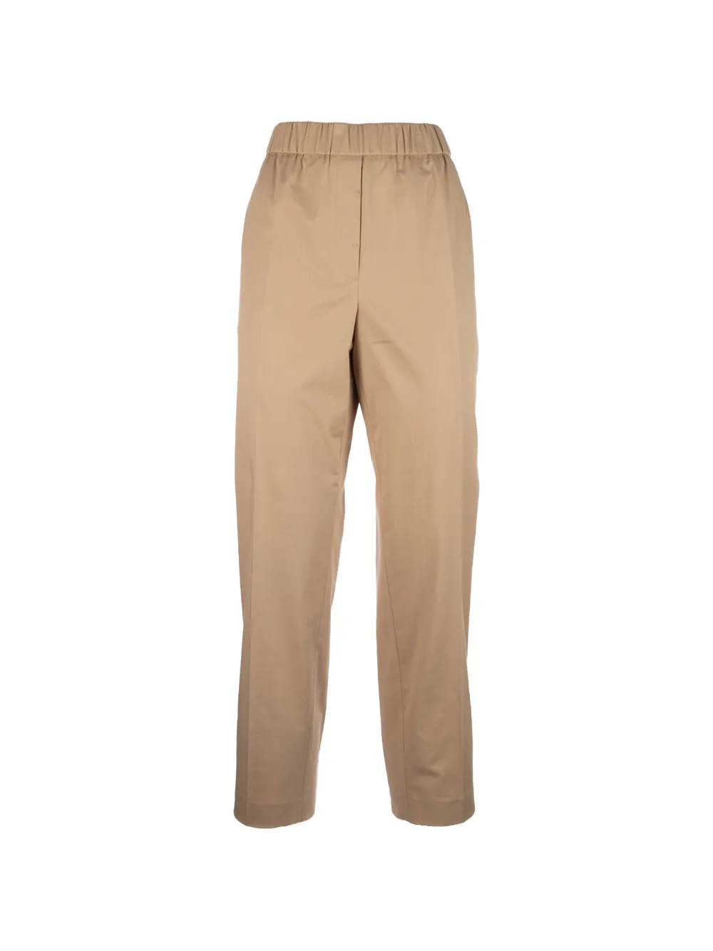 Peserico bead-embellished elasticated trousers - Toni neutri