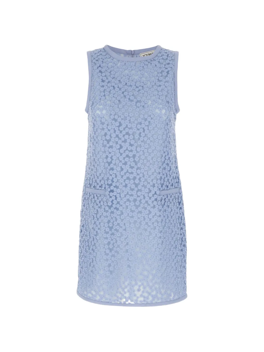 Iceberg floral mini dress - Blu