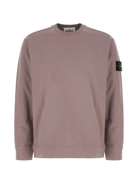 Stone Island logo-patch sweatshirt