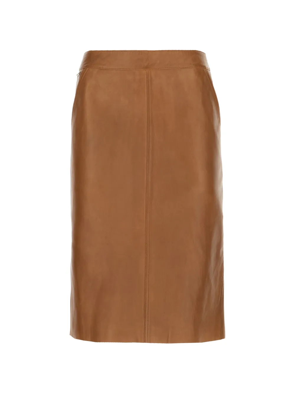 Iceberg flared midi skirt - Marrone
