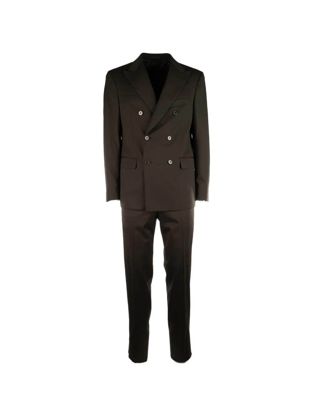 COLAMARINO double-breasted suit - Marrone
