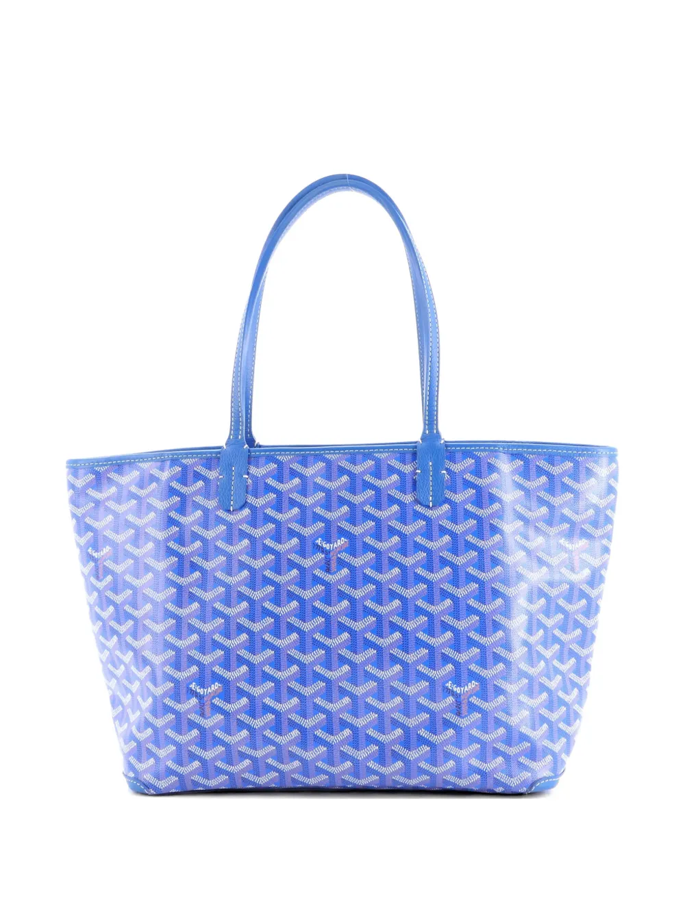 Goyard Pre-Owned Artois Coated Canvas PM tote bag - Blu