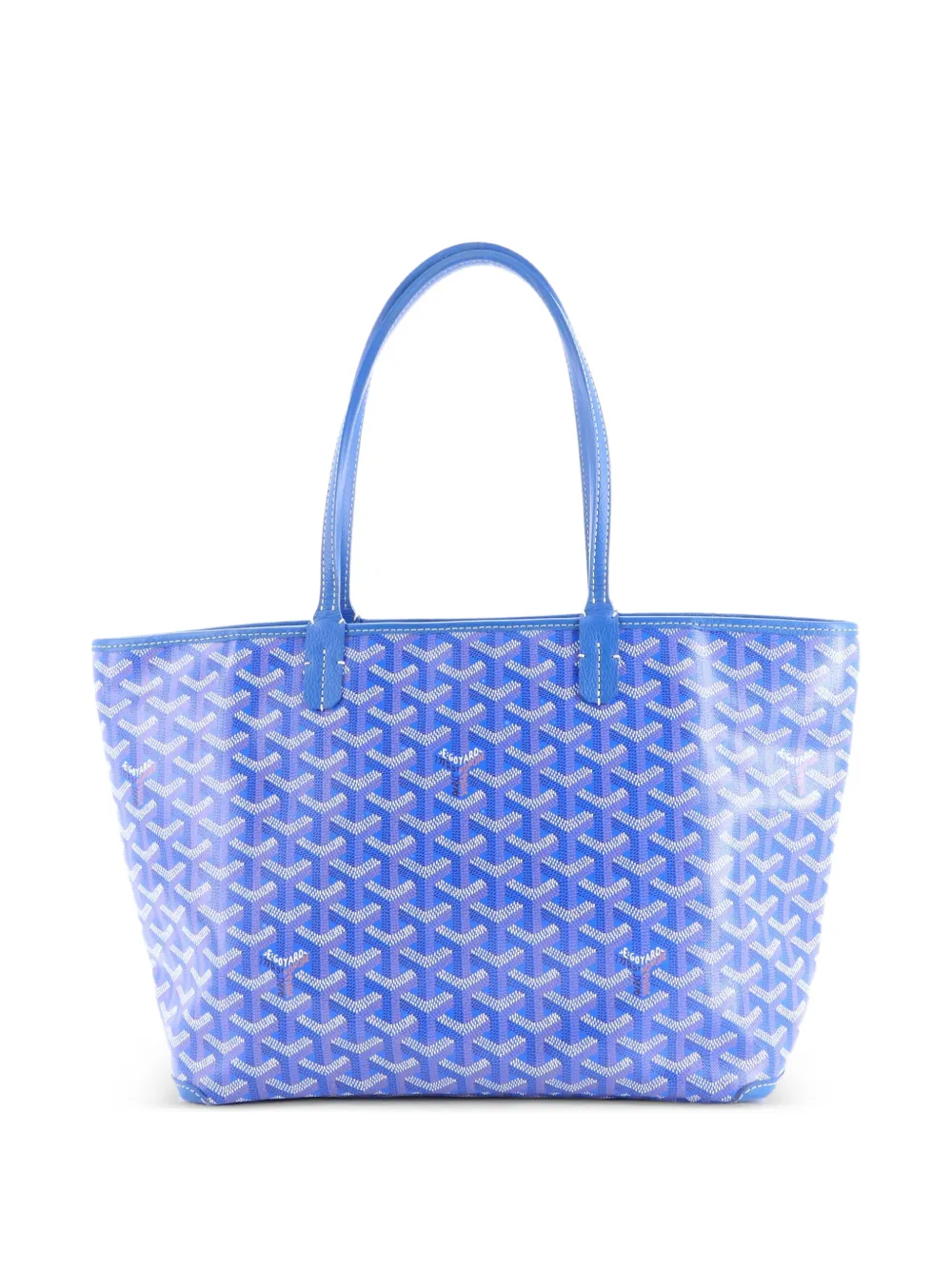 Goyard Pre-Owned Artois Coated Canvas PM tote bag - Blu