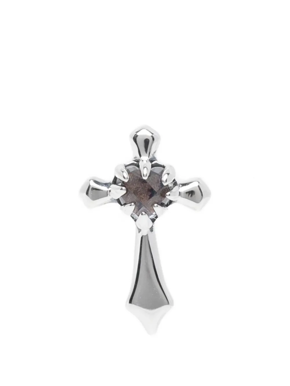 Stolen Girlfriends Club Gothic Cross earrings - Silber