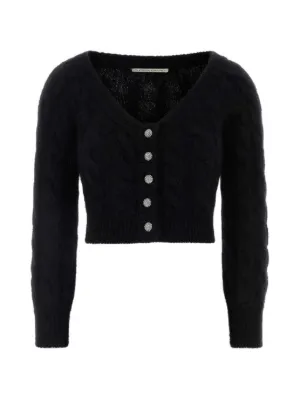 Balmain スパンコール カーディガン | ブラック | FARFETCH JP