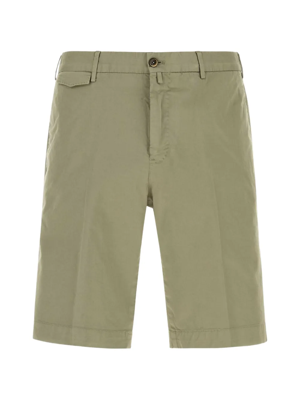 PT Torino pressed-crease shorts - Verde